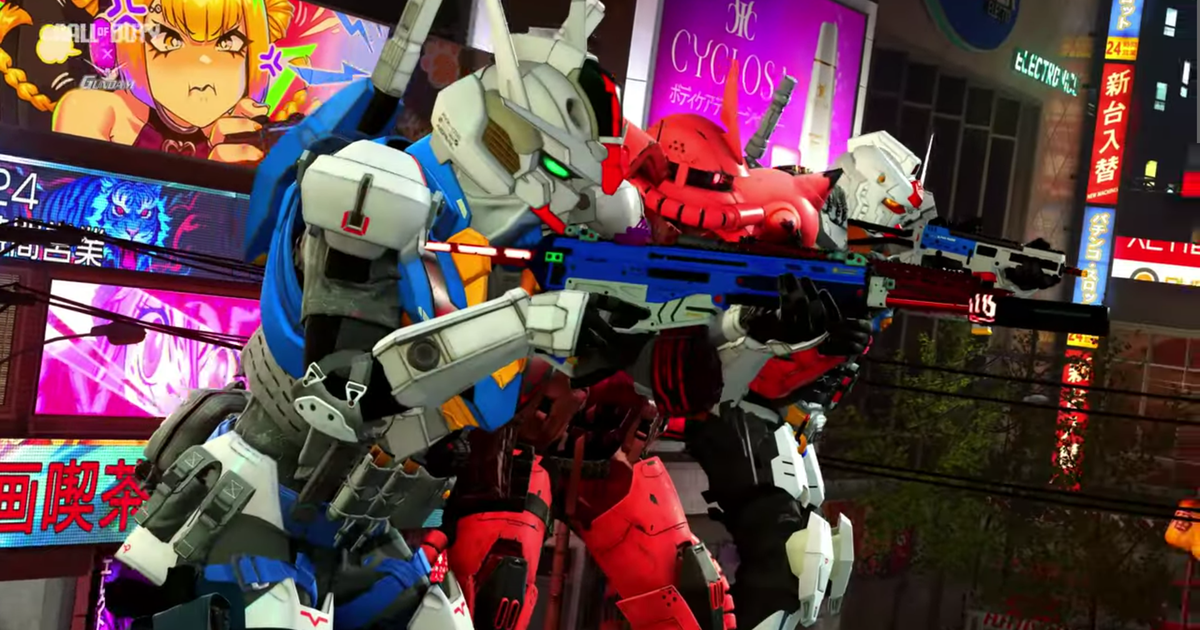 Call of Duty's Gundam crossover finally has a trailer - and
it actually looks pretty rad